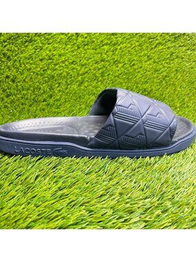Lacoste | Shoes | New Lacoste Croco Slide Slides Sandals  display picture 3